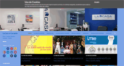Desktop Screenshot of lacasaenlavapies.com